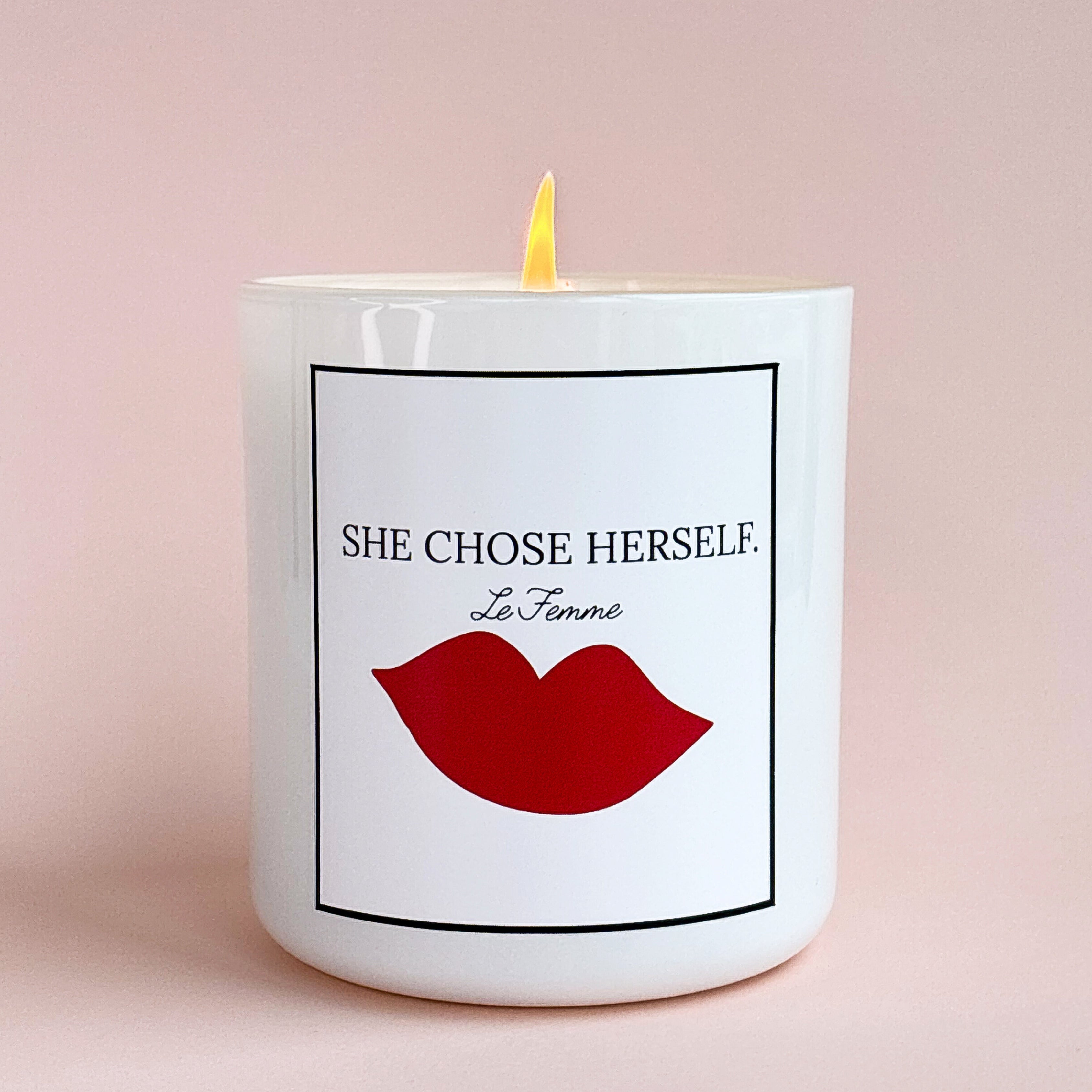She Chose Herself Candle- Large