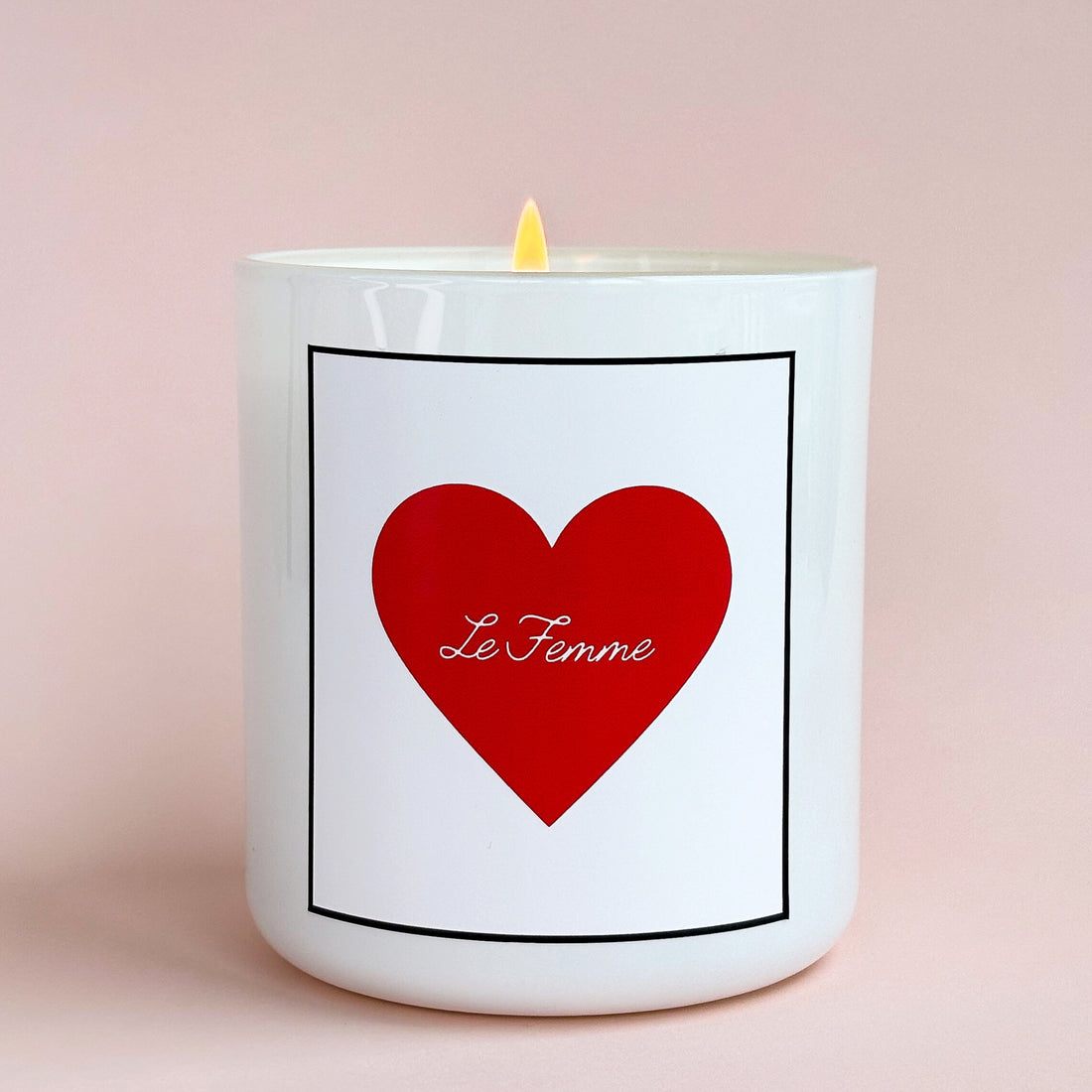 Heart Candle- Large