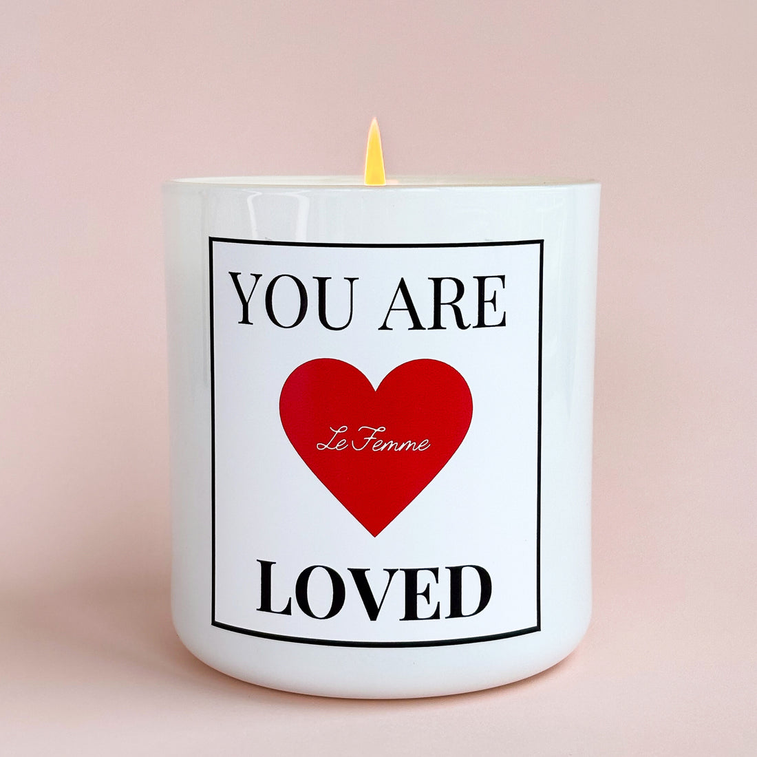 You Are Loved Candle- Large