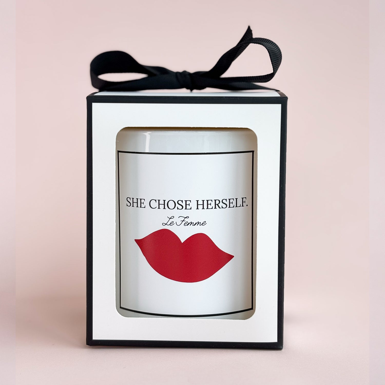 She Chose Herself Candle- Large