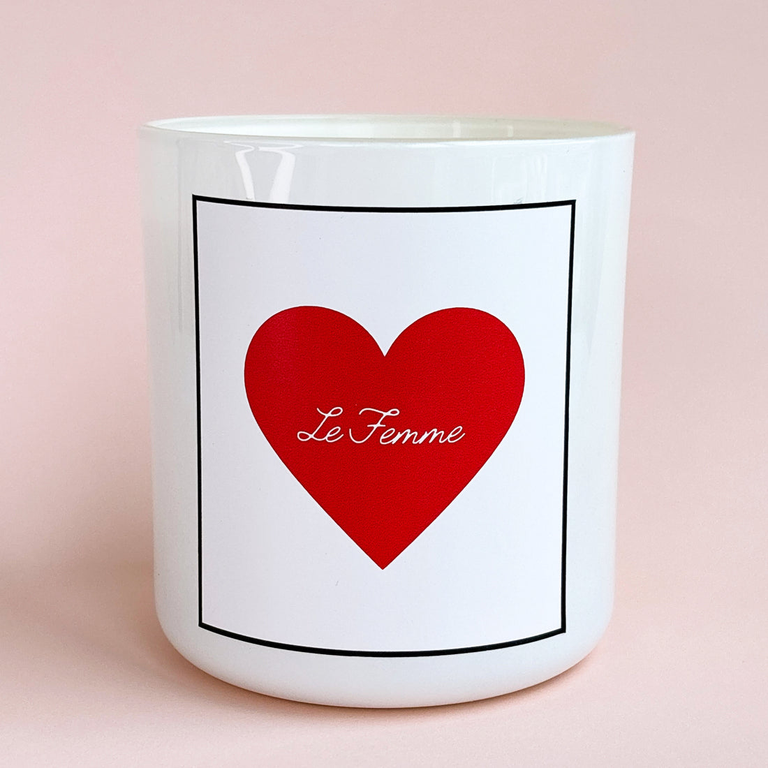 Heart Candle- Large
