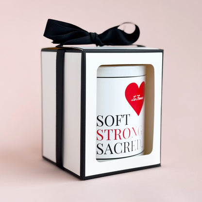 Soft Strong Sacred Candle- Large